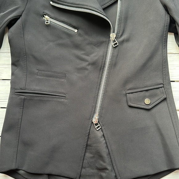 Veronica Beard Hadley Scuba Jacket Black size 4 - Picture 7 of 16